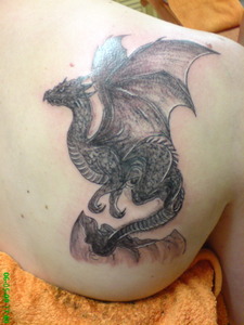 Tetování Drak